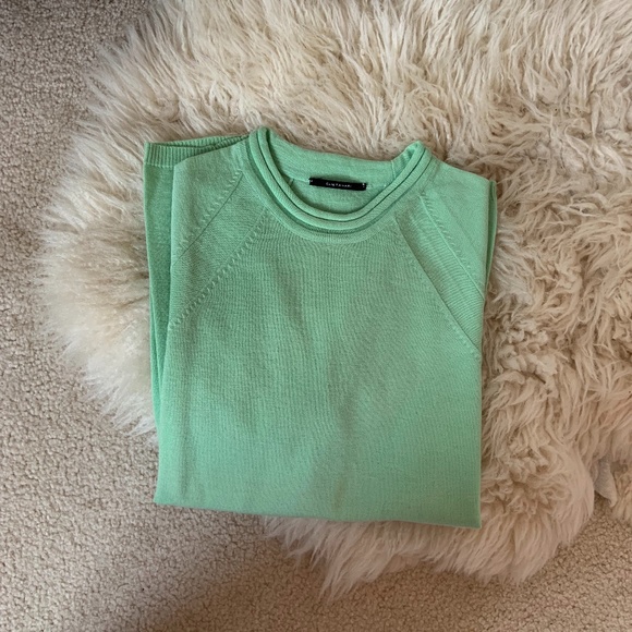 Green Knit Long Sleeve by Elie Tahari -100% CASHMERE - Picture 4 of 4